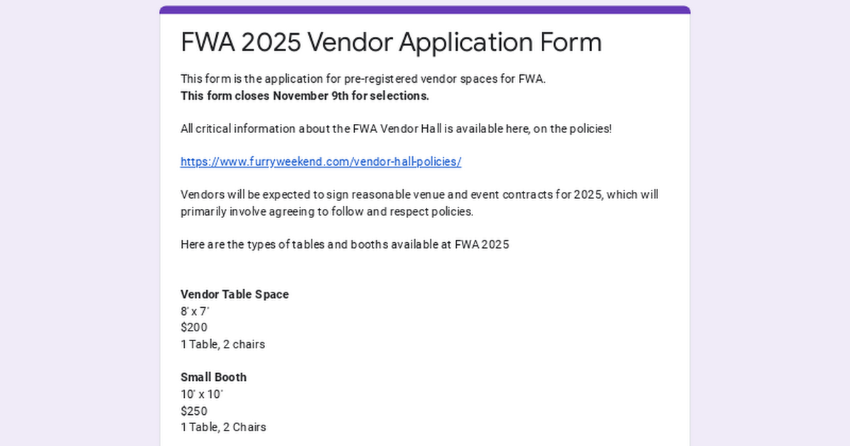 Furry Weekend Atlanta (FWAfurrycon.social) Furry Con Social
